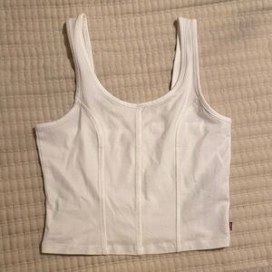 Levi's Classic White Tank Top